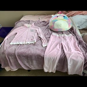 pink juicy couture tracksuit
